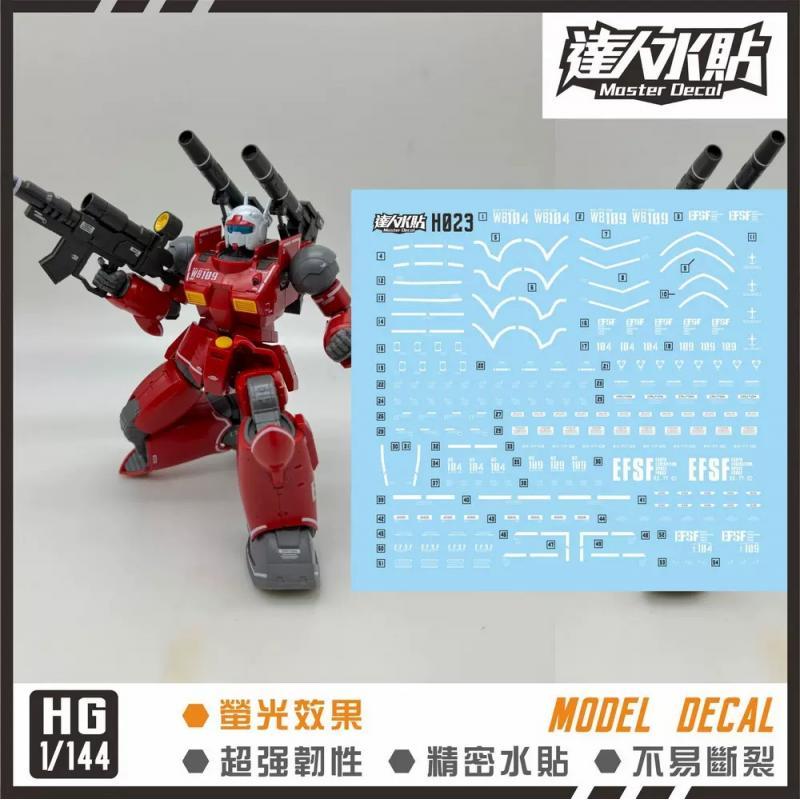 [Da Lin] Water Decal HG 1/144 Guncannon (Cucuru Doan's Island Ver.)