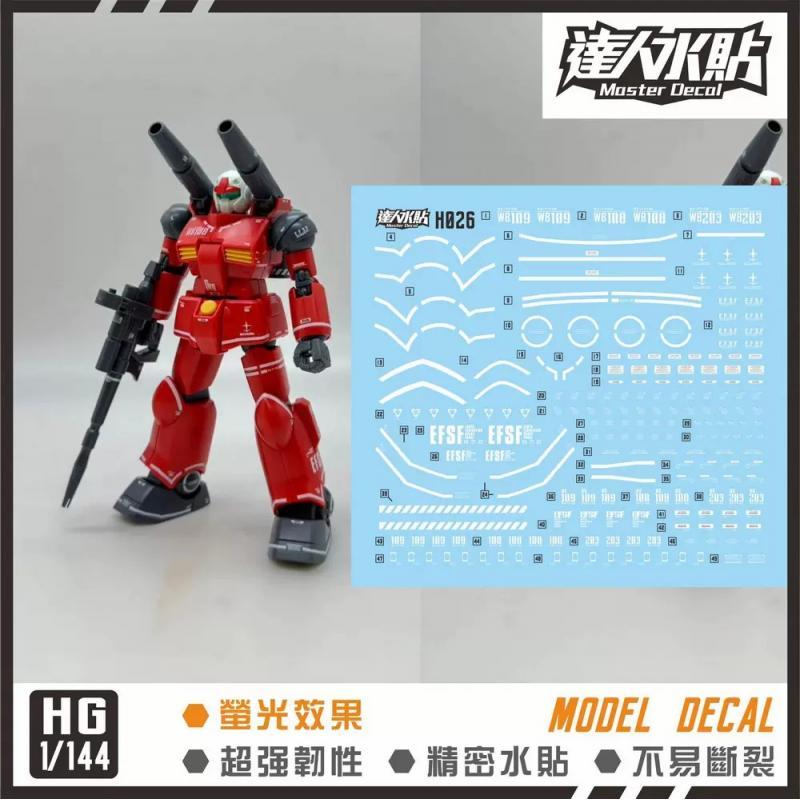 [Da Lin] Water Decal HG 1/144 Guncannon Revive