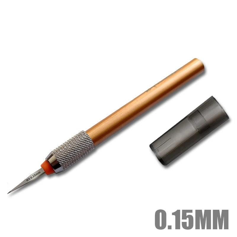 Mo Shi MS048 Lightweight Metal Engraved Model Carving Chisel Push Knife Precision (0.15mm)