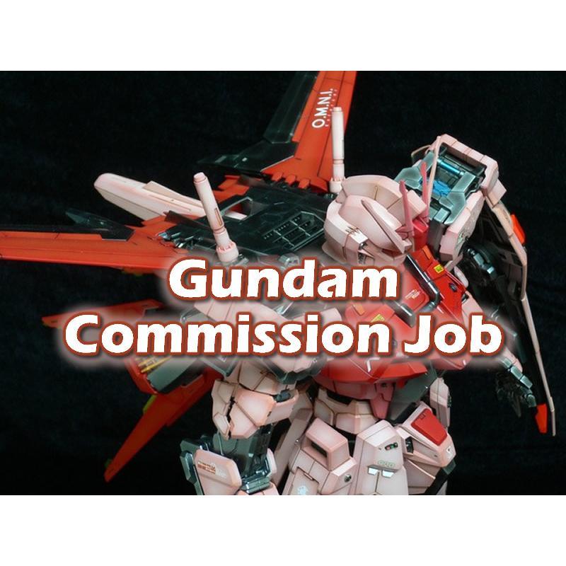 Gundam Model Kit / Gunpla Commission Job - HG/RG/MG/PG (Deposit)