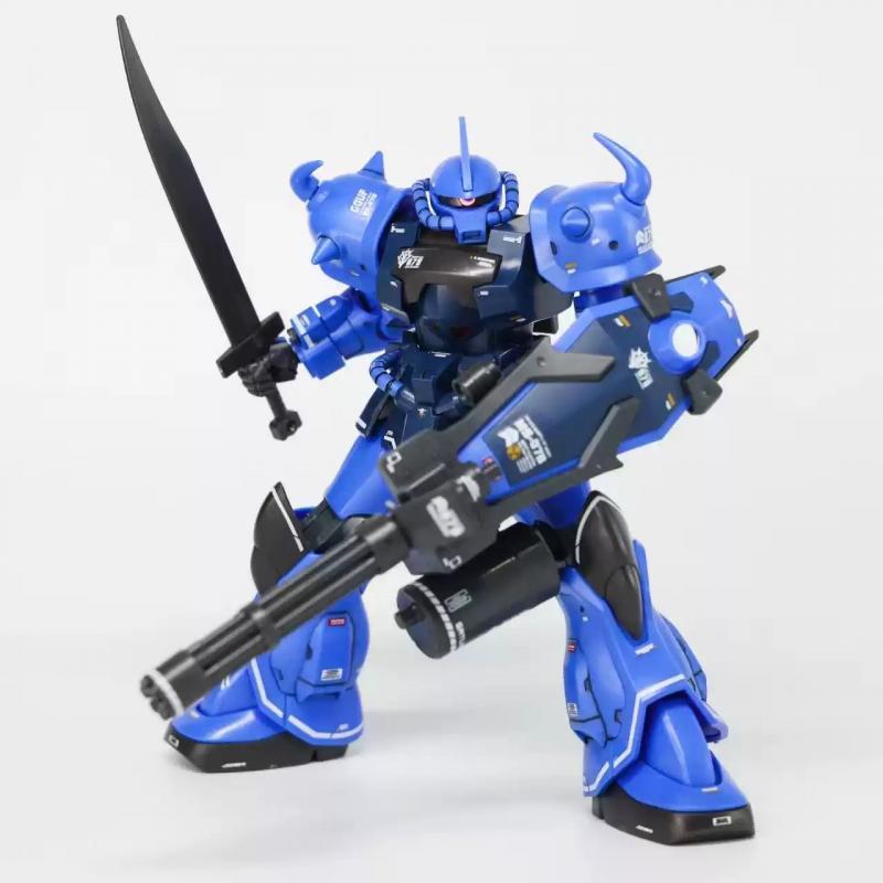 STAR B3 HG 1/144 Gouf Custom Blue Color Ver. with Water Decal (Non-Bandai)