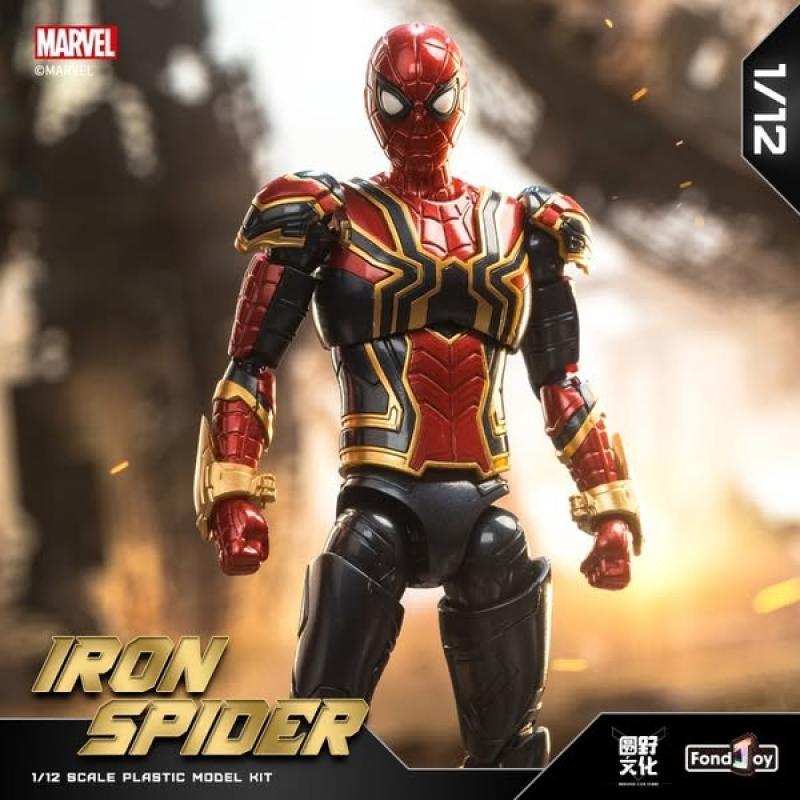 Fondjoy 1/12 Scale Infinity Saga Iron Spider Plastic Model Kit