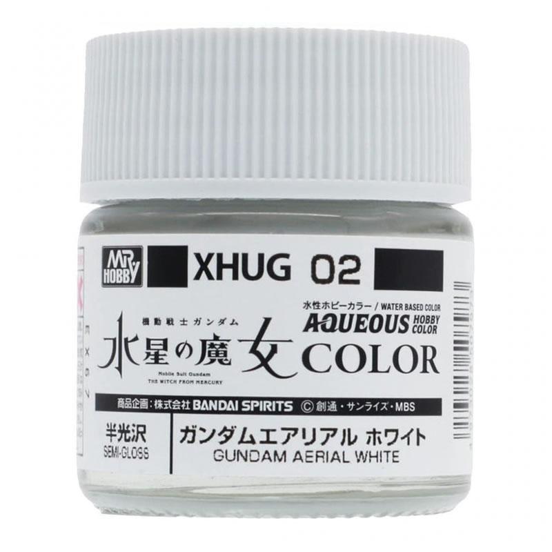 Mr Hobby Mr Aqueous Paint Hobby Color Gundam Witch from Mercury Series XHUG02 - Aerial White