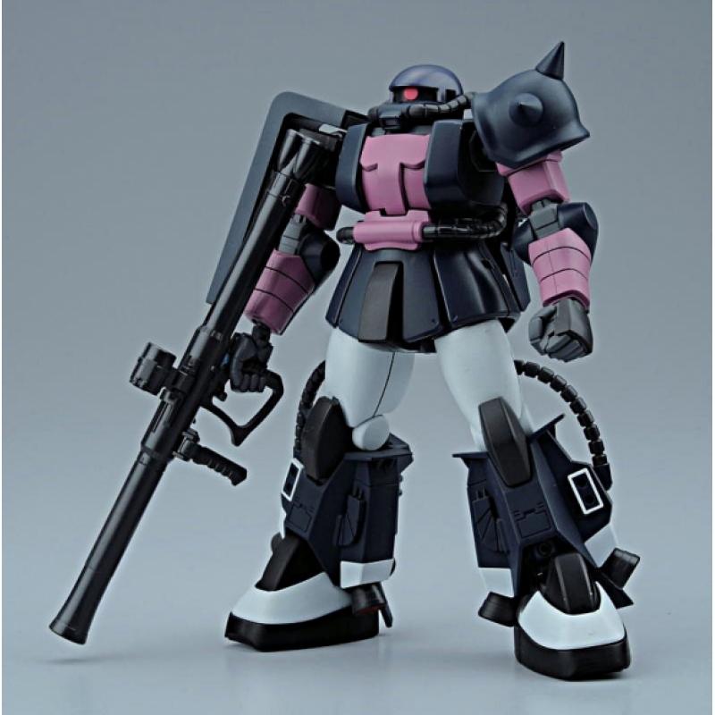 [151] HGUC 1/144  MS-06R-1A Zaku II (Black Tri-Stars Custom)