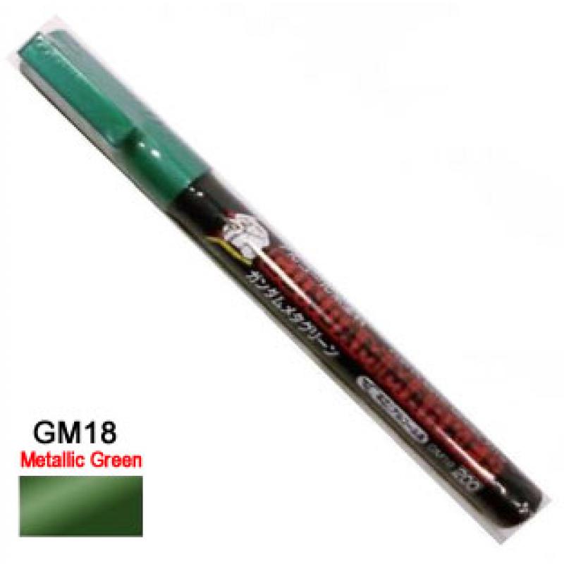 Gundam Marker Pen - Oil Based GM18 (Metallic Green)