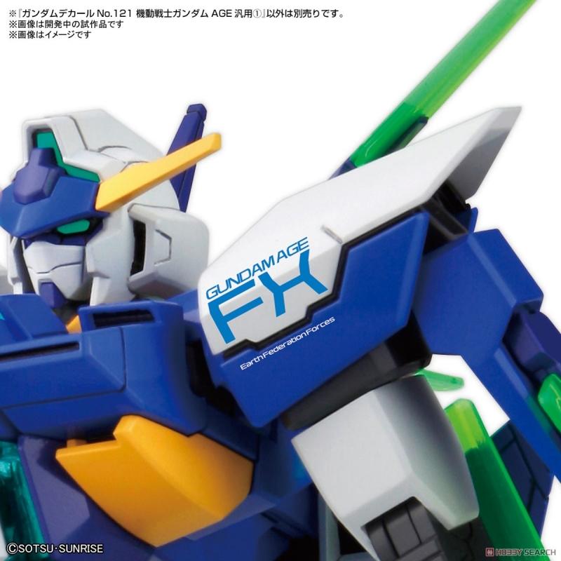 [Water Decal][Bandai] Gundam Decal (HG) Mobile Suit Gundam AGE Series (1) #121