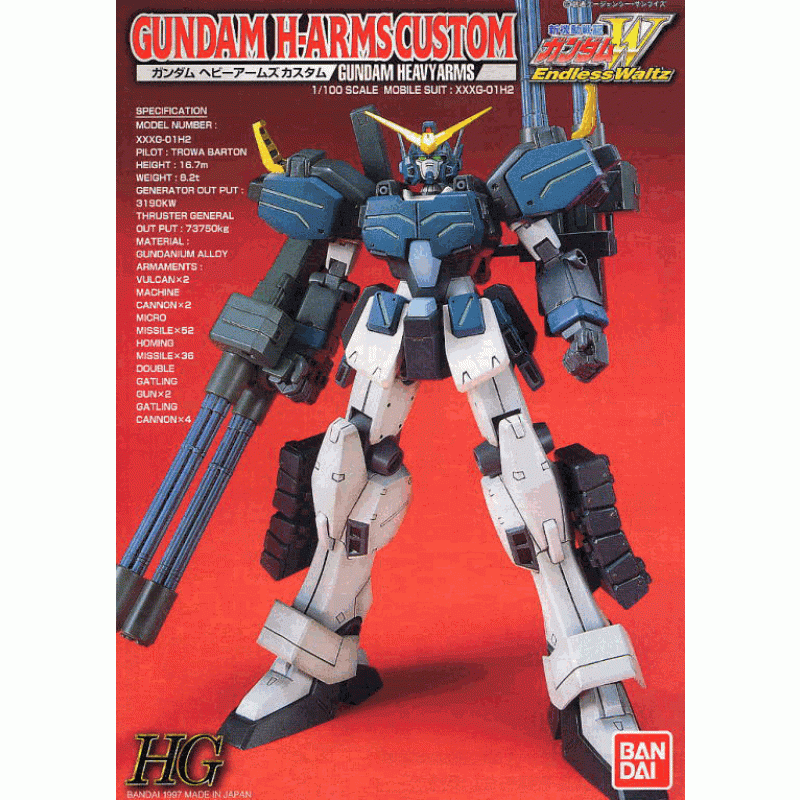 [EW-4] HG 1/100 Gundam Heavy Arms Custom