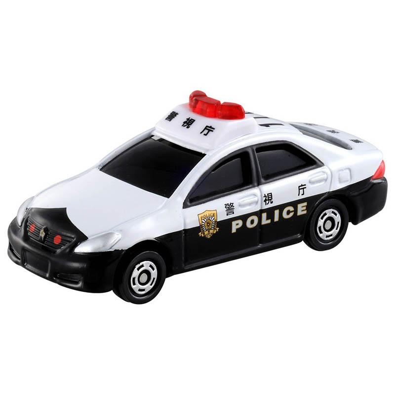 Takara Tomy Tomica 4D Toyota Crown Police Car (Sound x Light)