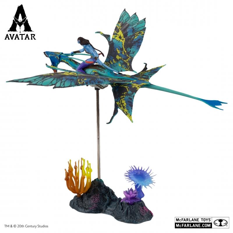 McFarlane Toys Banshee Rider Neytiri (Avatar: The Way of Water) World of Pandora Figure