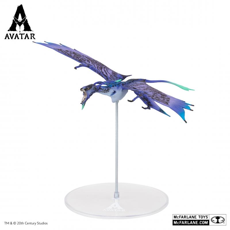 McFarlane Toys Mountain Banshee-Purple Banshee (Avatar: The Way of Water) World of Pandora Figure