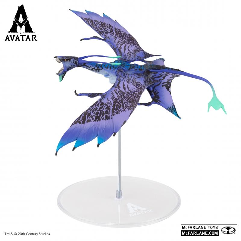 McFarlane Toys Mountain Banshee-Purple Banshee (Avatar: The Way of Water) World of Pandora Figure