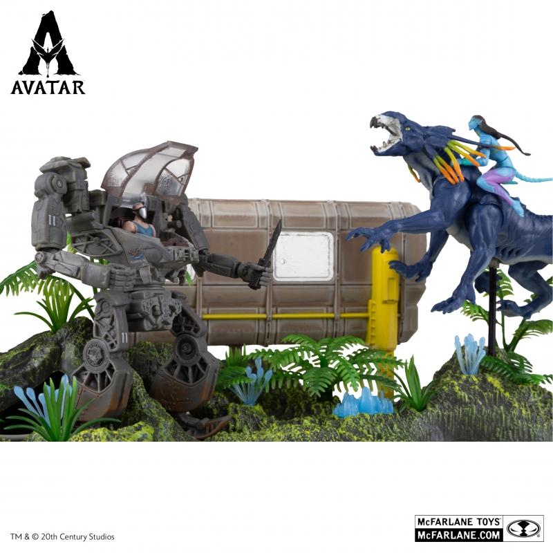 McFarlane Toys Shack Site Battle (Avatar: The Way of Water) World of Pandora Box Set