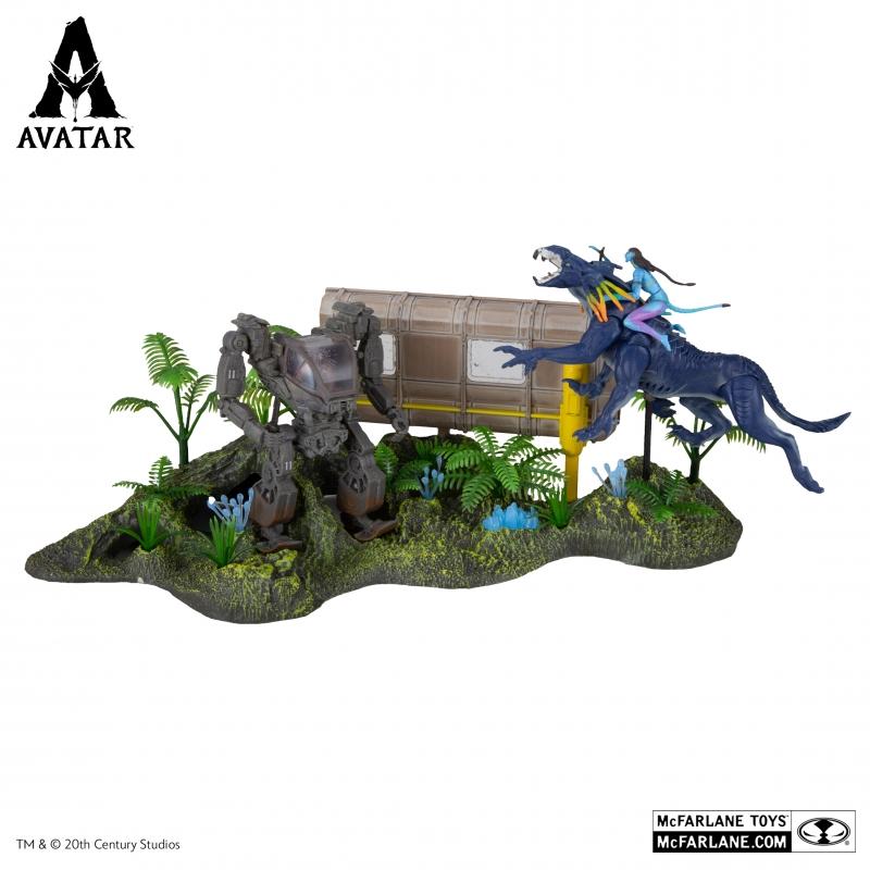 McFarlane Toys Shack Site Battle (Avatar: The Way of Water) World of Pandora Box Set