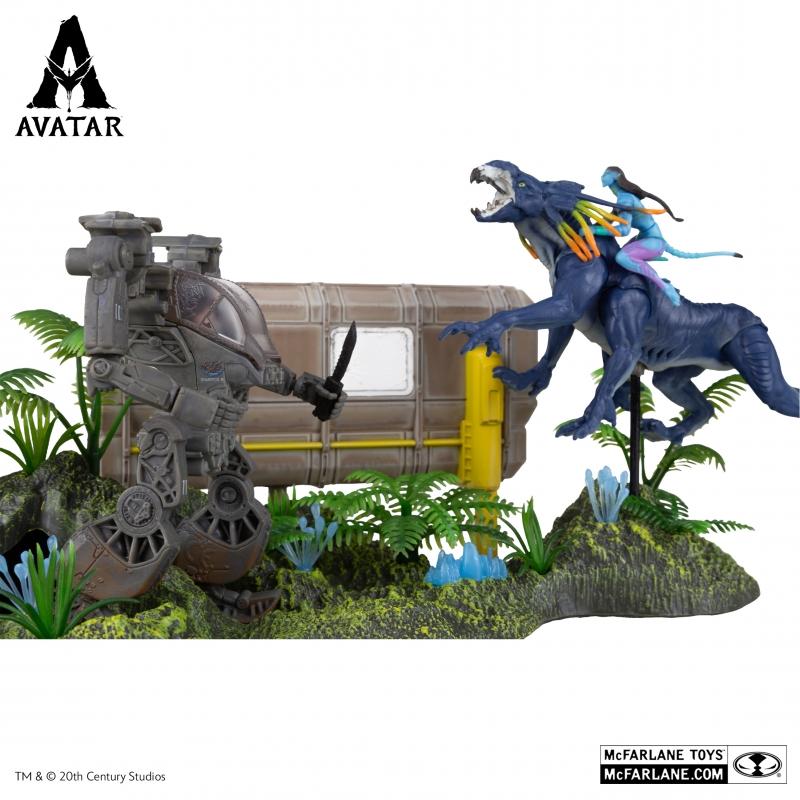 McFarlane Toys Shack Site Battle (Avatar: The Way of Water) World of Pandora Box Set