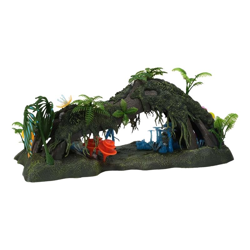 McFarlane Toys Omatikaya Rainforest w/Jake Sully (Avatar Movie) World of Pandora Figure