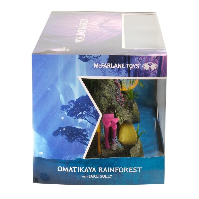 McFarlane Toys Omatikaya Rainforest w/Jake Sully (Avatar Movie) World of Pandora Figure