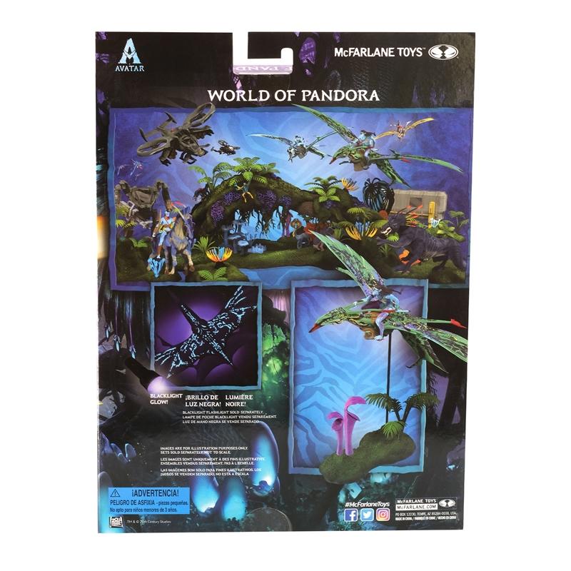 McFarlane Toys Neytiri & Banshee (Avatar Movie) World of Pandora Figures