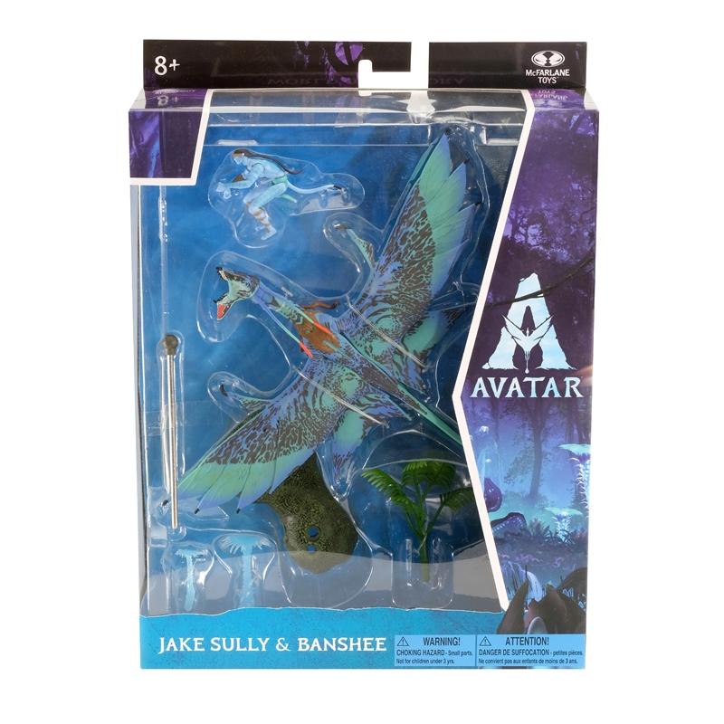 McFarlane Toys Jake Sully & Banshee (Avatar Movie) World of Pandora Figures