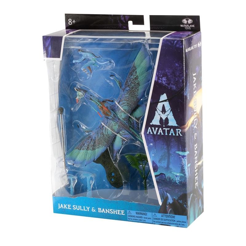 McFarlane Toys Jake Sully & Banshee (Avatar Movie) World of Pandora Figures