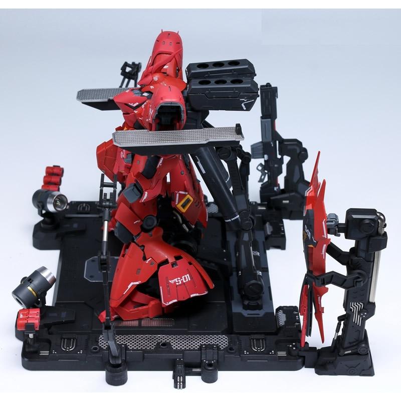 [Effect Wing] RG 1/144 Sazabi Use Base Machine Nest Maintenance Hanger Stand