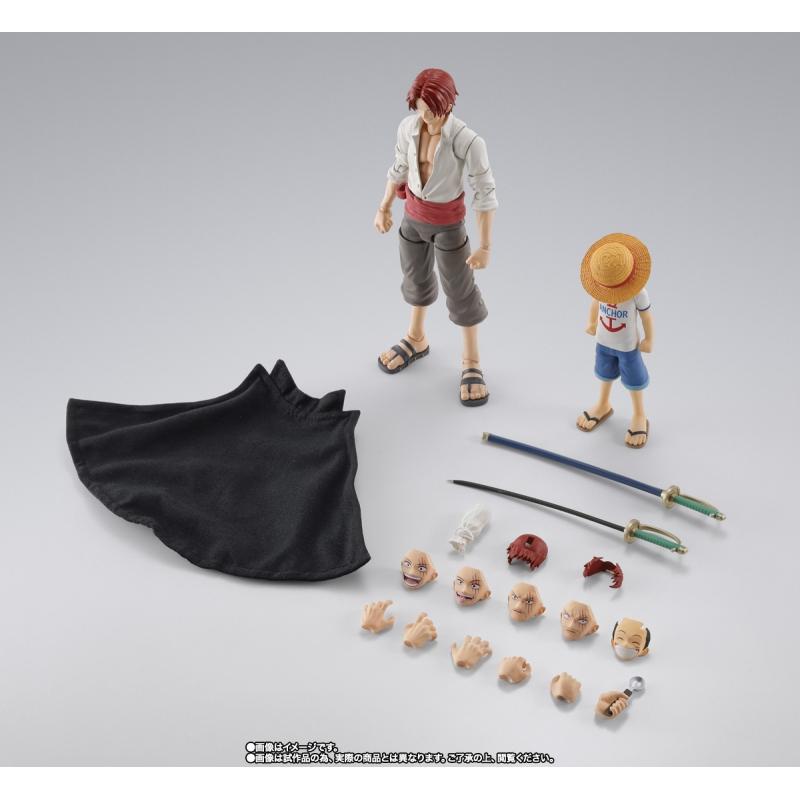 S.H.Figuarts Shanks and MONKEY.D.LUFFY (childhood)