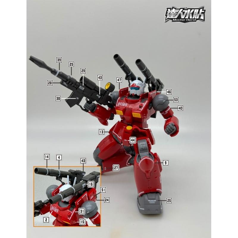 [Da Lin] Water Decal HG 1/144 Guncannon (Cucuru Doan's Island Ver.)