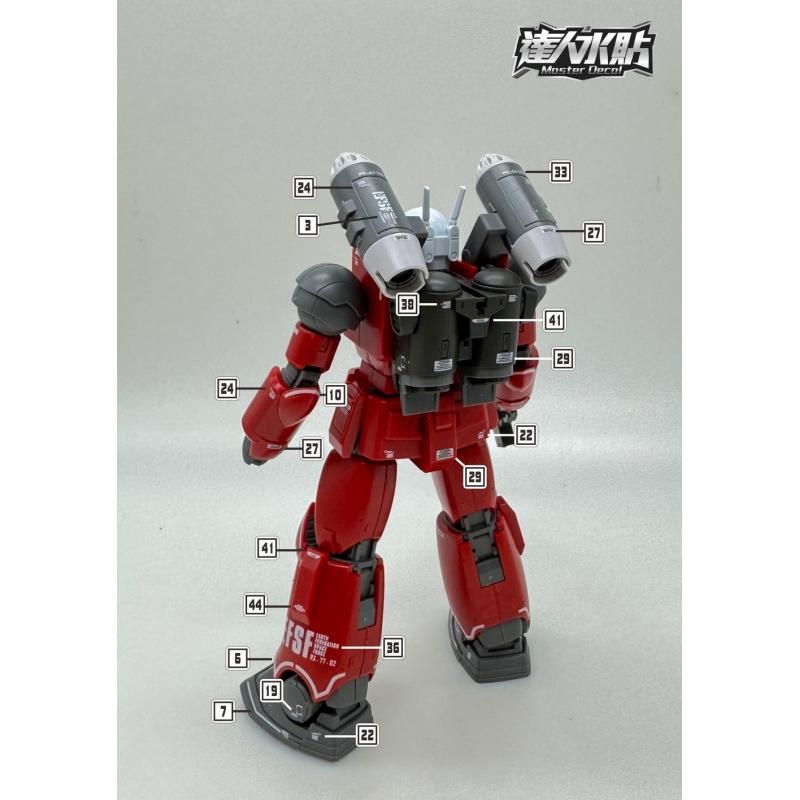 [Da Lin] Water Decal HG 1/144 Guncannon (Cucuru Doan's Island Ver.)