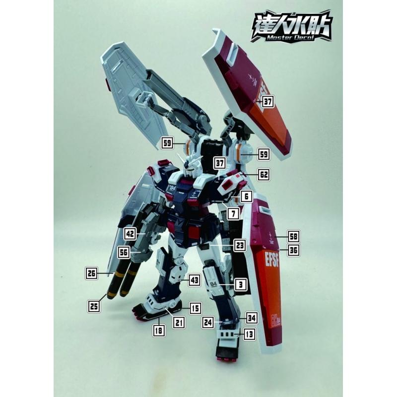 [Da Lin] Water Decal HG 1/144 Thunderbolt Ver. FA78 FA Gundam