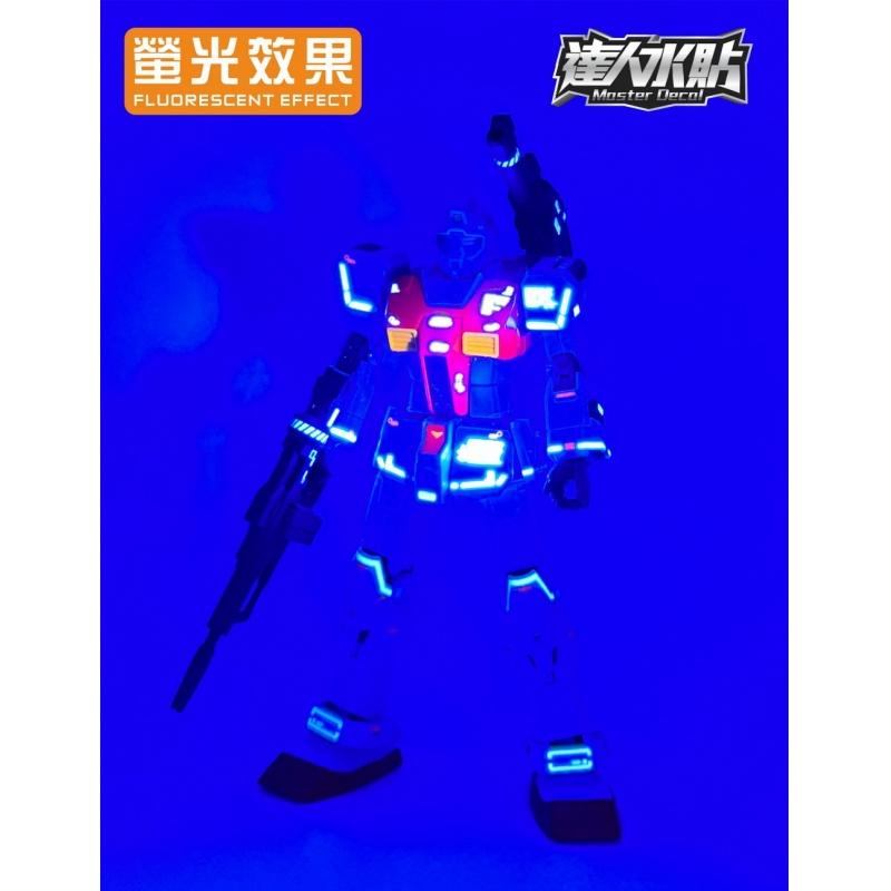 [Da Lin] Water Decal HG 1/144 RGM-79 GM (Shoulder Cannon/ Missile Pod Equipment)