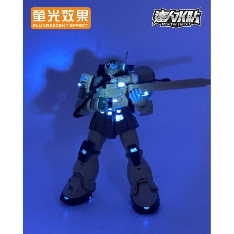 [Da Lin] Water Decal HGUC 1/144 Zaku I Sniper Type