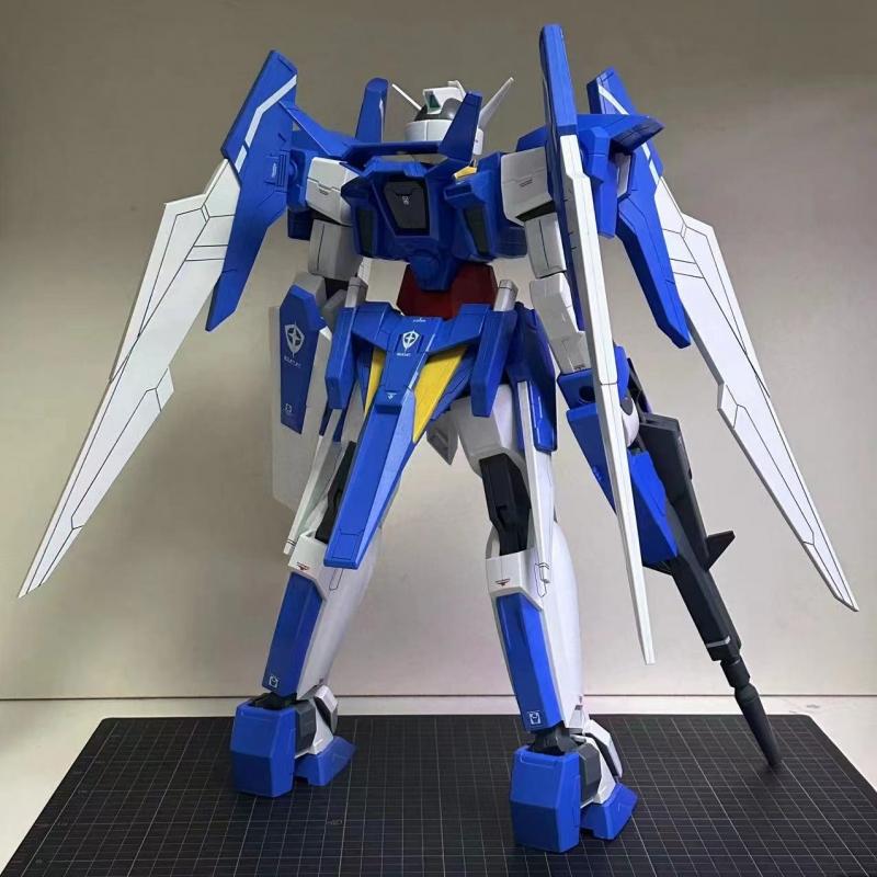 Mo Wan Ke Mega Size 1/48 Fighter Age-2 Normal with Led Set Model Kit