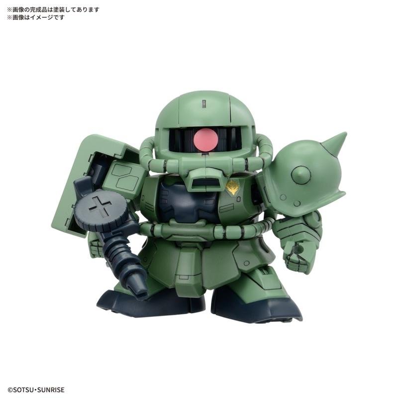 BB SENSHI MOBILE SUIT GUNDAM PRINCIPALITY OF ZEON MOBILE SUIT SET