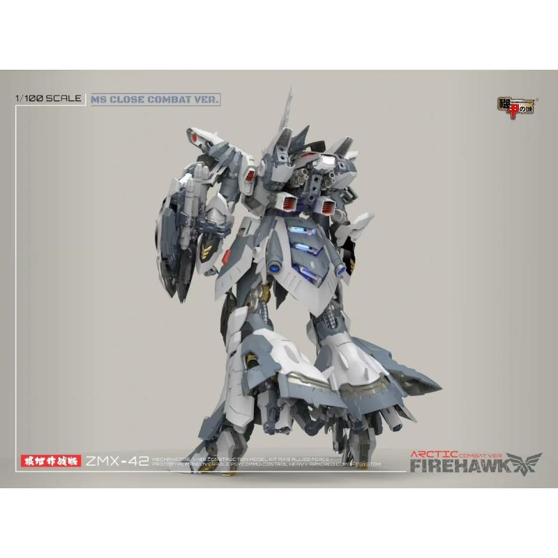 Mechanicore 1/100 ZMX-42 Firehawk Arctric Combat Mode (Limited Edition)