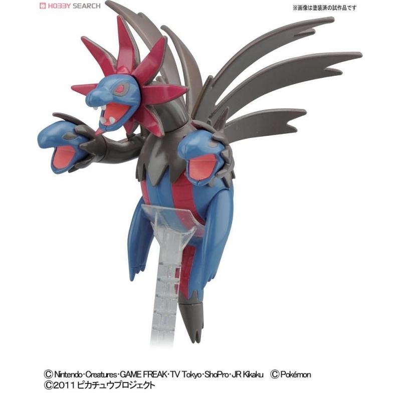 Bandai Pokemon Plamo Collection 22 Sazandora (Hydreigon) Evolution Set