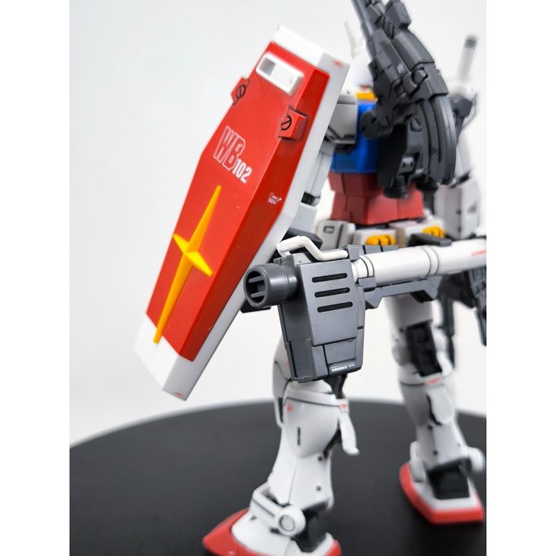 Siap Pasang Assembled HG 1/144 Gundam RX-78-2 GTO with Paneling and Water Decal