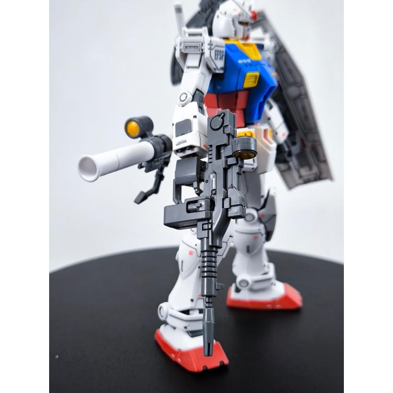 Siap Pasang Assembled HG 1/144 Gundam RX-78-2 GTO with Paneling and Water Decal