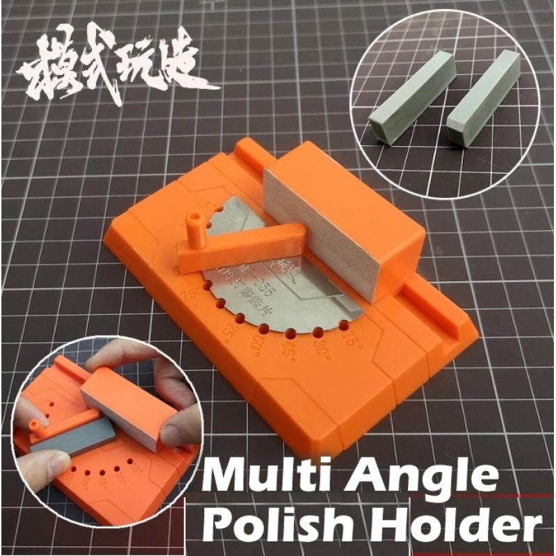 Mo Shi MS055 Multi Angle Polish Sanding Instrument Polishing Sanding Block Polish Brick Gundam Tool