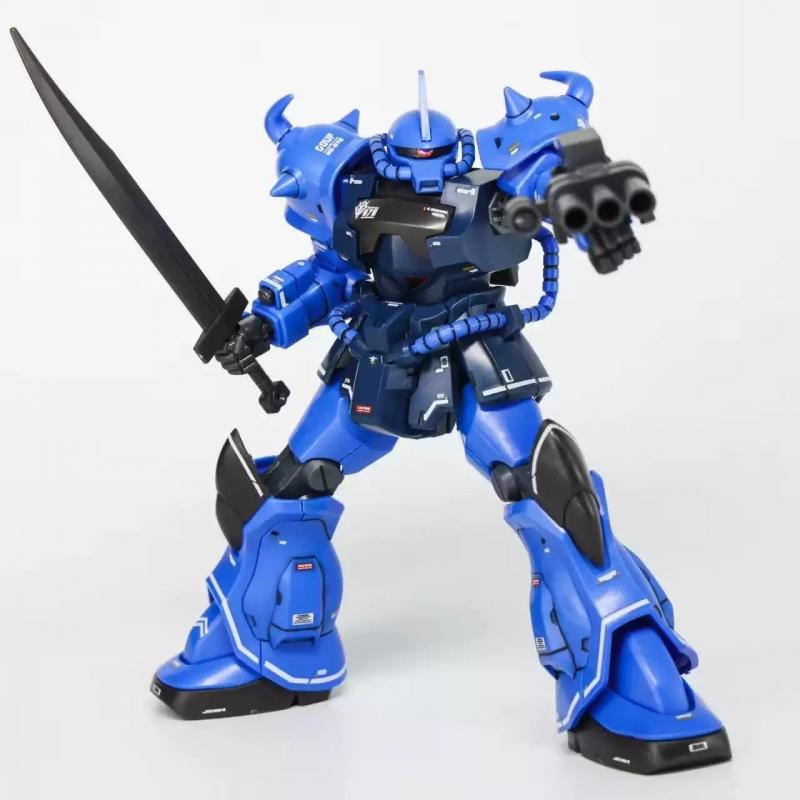 STAR B3 HG 1/144 Gouf Custom Blue Color Ver. with Water Decal (Non-Bandai)