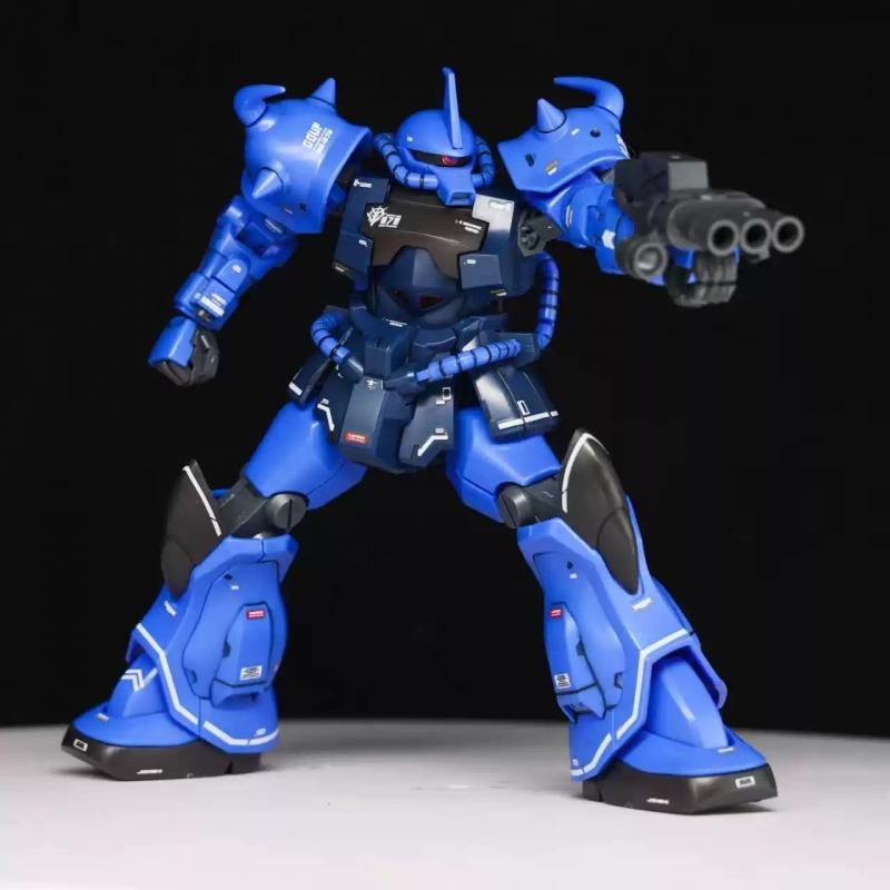 STAR B3 HG 1/144 Gouf Custom Blue Color Ver. with Water Decal (Non-Bandai)