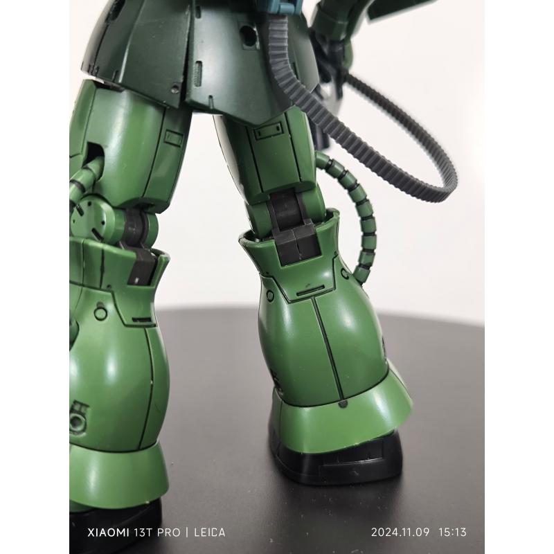 Siap Pasang Assembled HG 1/144 GTO Zaku II Type C-6/R6 with Paneling