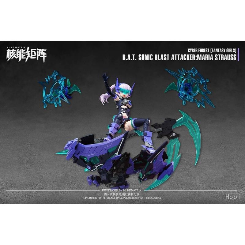 Nuke Matrix - 1/12 Fantasy Girl Series Cyber Forest B.A.T. Sonic Blast Attacker :Maria Strauss