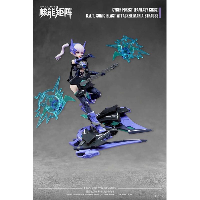 Nuke Matrix - 1/12 Fantasy Girl Series Cyber Forest B.A.T. Sonic Blast Attacker :Maria Strauss