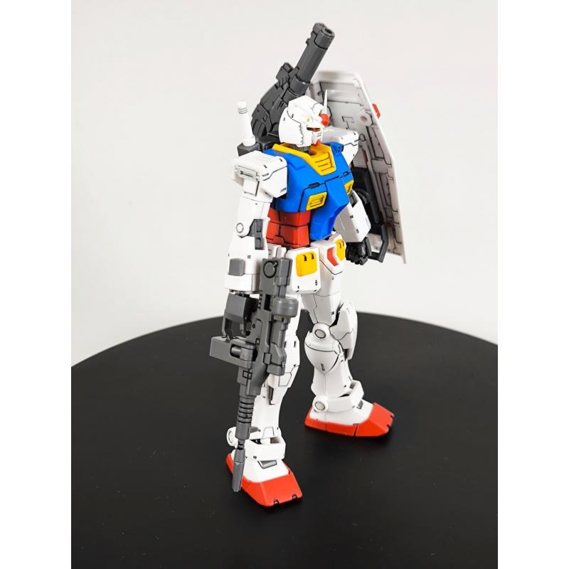 Siap Pasang Assembled HG 1/144 Gundam RX-78-2 GTO with Paneling