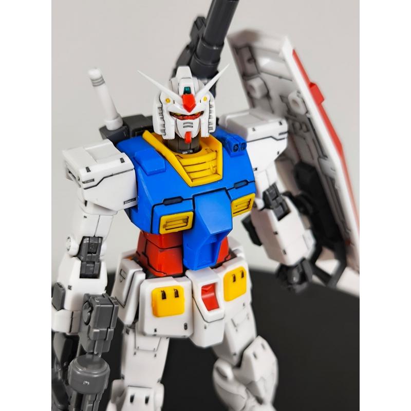 Siap Pasang Assembled HG 1/144 Gundam RX-78-2 GTO with Paneling