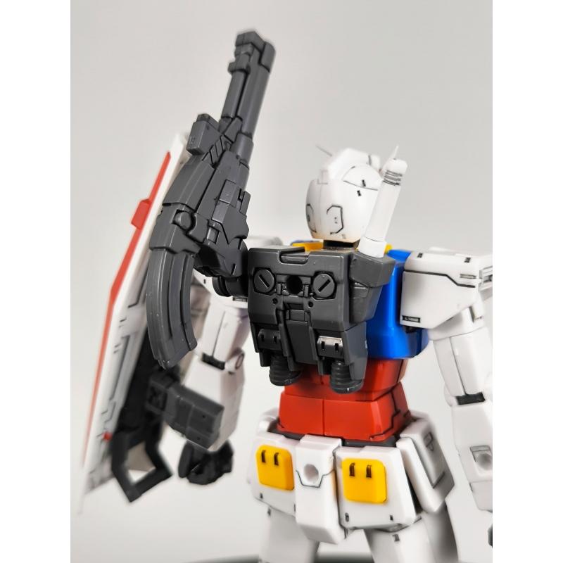 Siap Pasang Assembled HG 1/144 Gundam RX-78-2 GTO with Paneling