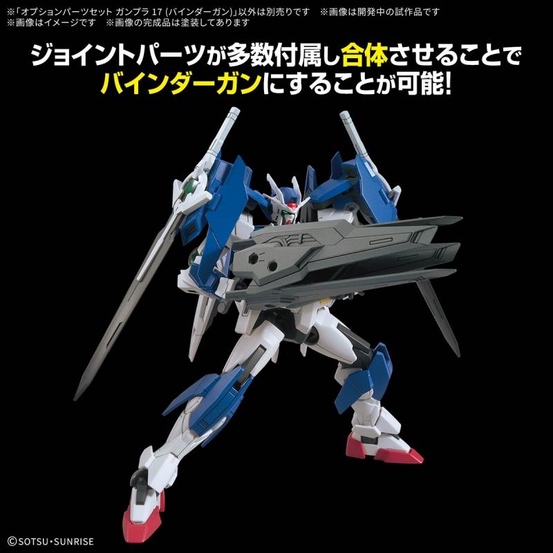 Option Parts Set Gunpla 17 (Binder Gun)