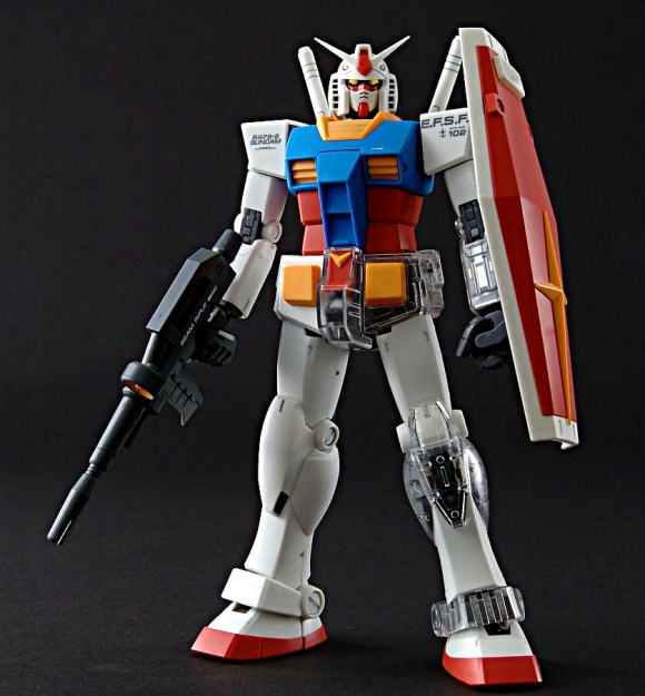 MG 1/100 RX-78-2 Gundam (w/clear parts) | Bandai gundam models kits ...