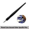 Panel Line Accent Color Specific Pen Avoid Scrubbing Infiltration for Gundam Modelling / Penal line Pen